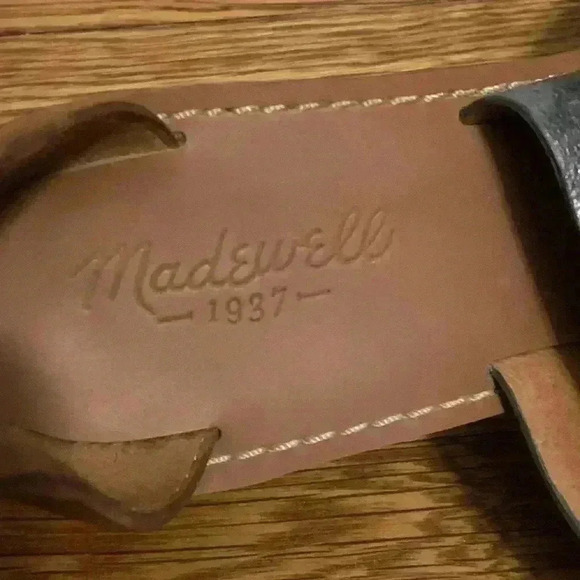 Madewell The Warren Silver and Tan Sandals festival, boho, Womens Size 7.5 - Picture 8 of 10